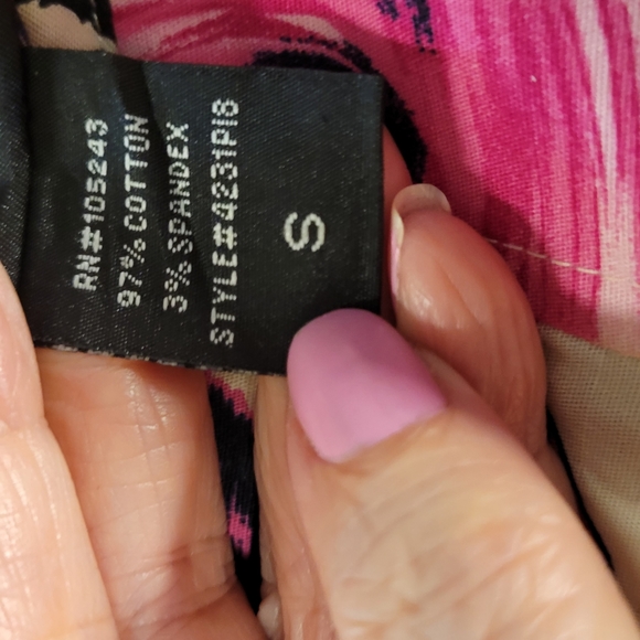 ✨️4/$35✨️SALE JKLA CALIFORNIA pleated floral skirt. S - Picture 5 of 7